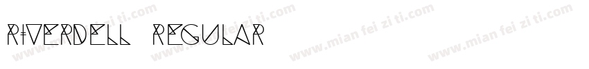 Riverdell Regular字体转换